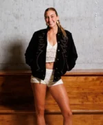 WNBA Community Leadership Award Lucy Olsen Black Jacket