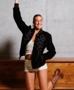 WNBA Community Leadership Award Lucy Olsen Black Jacket