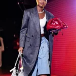 WNBA Leadership Award Chance Gray Grey Trench Coat