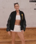 WNBA Leadership Award Lucy Olsen Black Lettermen Jacket