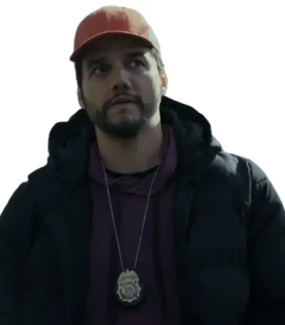 Wagner Moura Dope Thief S01 Black Puffer Jacket