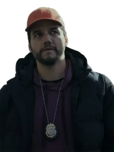 Wagner Moura Dope Thief S01 Black Puffer Jacket