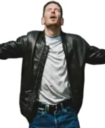 Waiting for the Out Gerard Kearns Leather Jacket