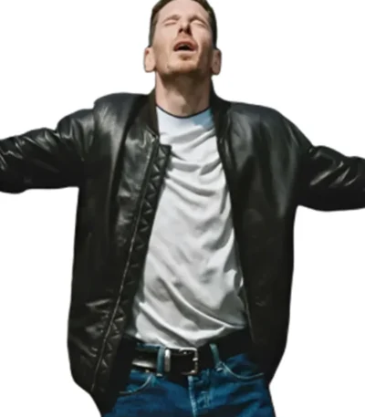 Waiting for the Out Gerard Kearns Leather Jacket