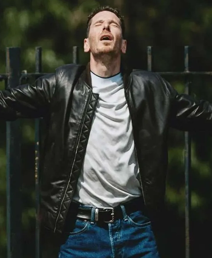 Waiting for the Out Gerard Kearns Leather Jacket Waiting for the Out Gerard Kearns Leather Jacket