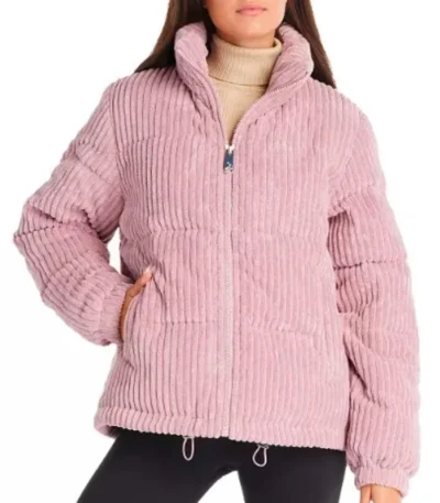 Wally Baram Overcompensating Corduroy Puffer Jacket