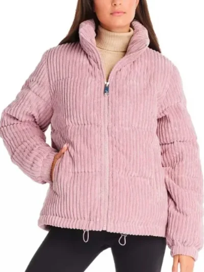 Wally Baram Overcompensating Corduroy Puffer Jacket