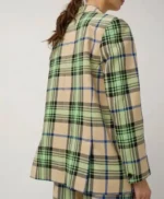 Wear Whatever the F You Want Stacy London Green Plaid Blazer
