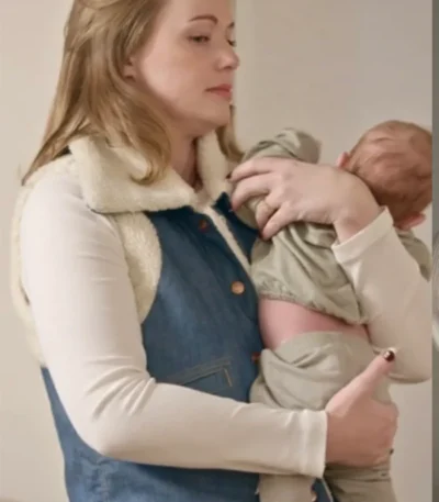 Whitney Leavitt The Secret Lives of Mormon Wives S02 Denim Vest