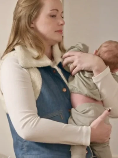 Whitney Leavitt The Secret Lives of Mormon Wives S02 Denim Vest