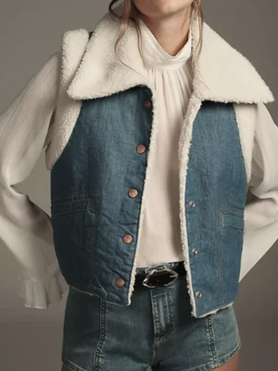 Whitney Leavitt The Secret Lives of Mormon Wives S02 Denim Vest