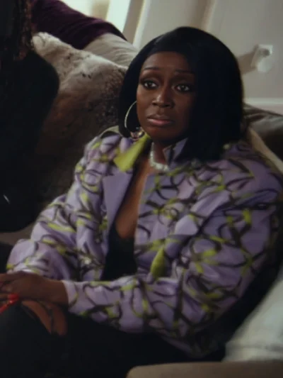 Wicked City S03 Chanel Mack Embroidered Jacket