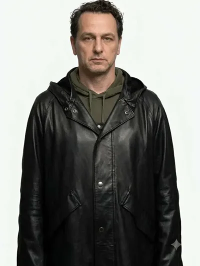 Widows Bay Tom Loftis Hooded Leather Coat