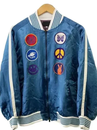Will Platonic S02 Blue Bomber Jacket