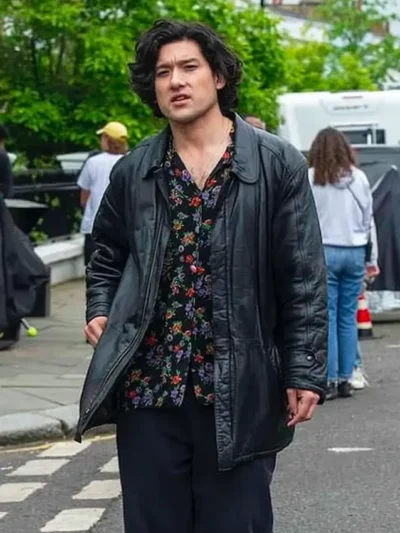 Will Sharpe Too Much S01 Black Leather Jacket
