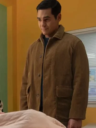 Will Trent S03 Ramón Rodríguez Brown Corduroy Jacket