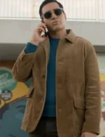 Will Trent S03 Ramón Rodríguez Brown Corduroy Jacket