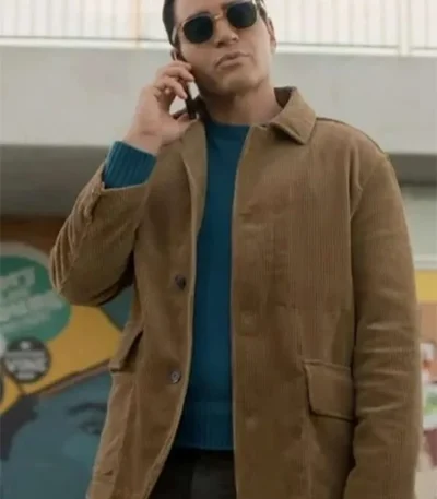 Will Trent S03 Ramón Rodríguez Brown Corduroy Jacket