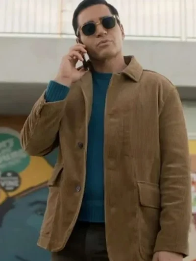 Will Trent S03 Ramón Rodríguez Brown Corduroy Jacket