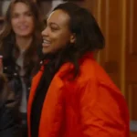 Winter House S03 Jordan Emanuel Red Puffer Jacket