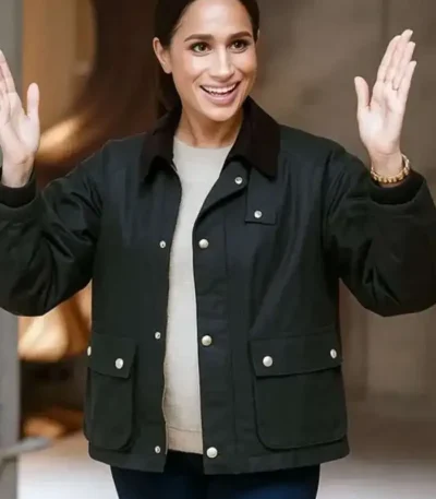 With Love Meghan Meghan Markle Black Jacket