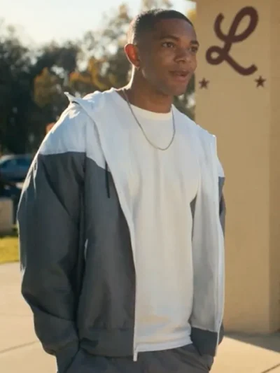 Xavier Mills Forever S01 Grey and White Track Jacket