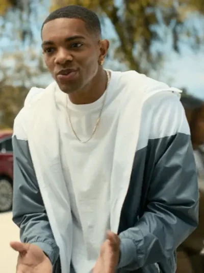 Xavier Mills Forever S01 Grey and White Track Jacket