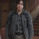 Young Mazino The Last of Us S02 Grey Jacket