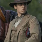 Young Sherlock Hero Fiennes Tiffin Brown Blazer