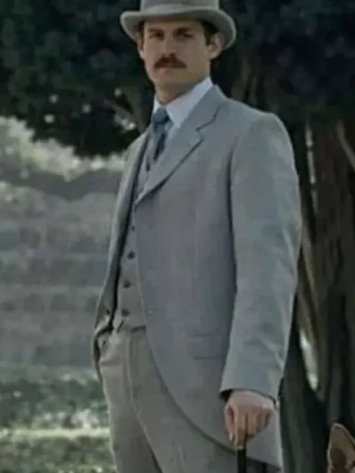 Young Sherlock Mycroft Holmes Grey Blazer