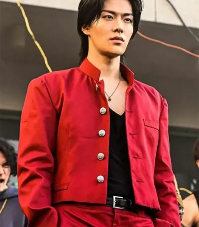Yuta Nakatsuka High and Low: The Worst X Red Cotton Jacket