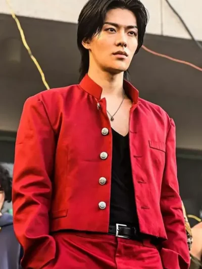 Yuta Nakatsuka High and Low: The Worst X Red Cotton Jacket