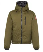 Zeeko Zaki FBI S07 Green Hooded Puffer Jacket