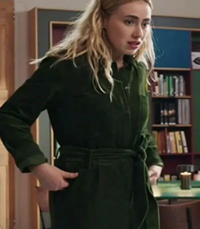 Zoé Lanneau Ici tout commence Green Jumpsuit