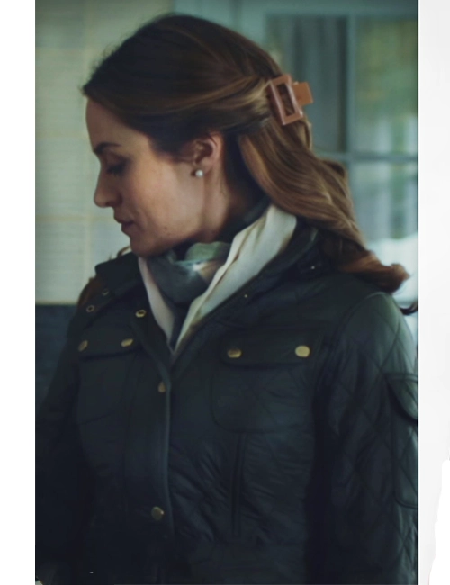 Zoë Tapper I Jack Wright S01 Black Quilted Jacket Zoë Tapper I Jack Wright S01 Black Quilted Jacket