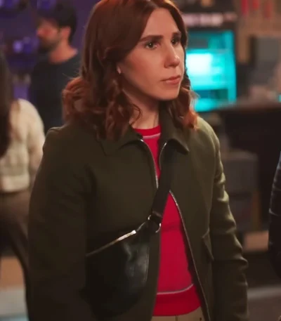 Zosia Mamet Laid Bomber Jacket