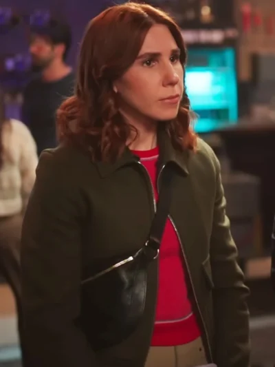 Zosia Mamet Laid Bomber Jacket