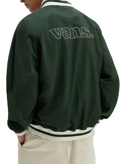 Ole Moore MA‐1 Green Varsity Flight Jacket