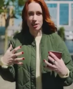 The Infinite Explorer with Hannah Fry Green Bomber Jacket